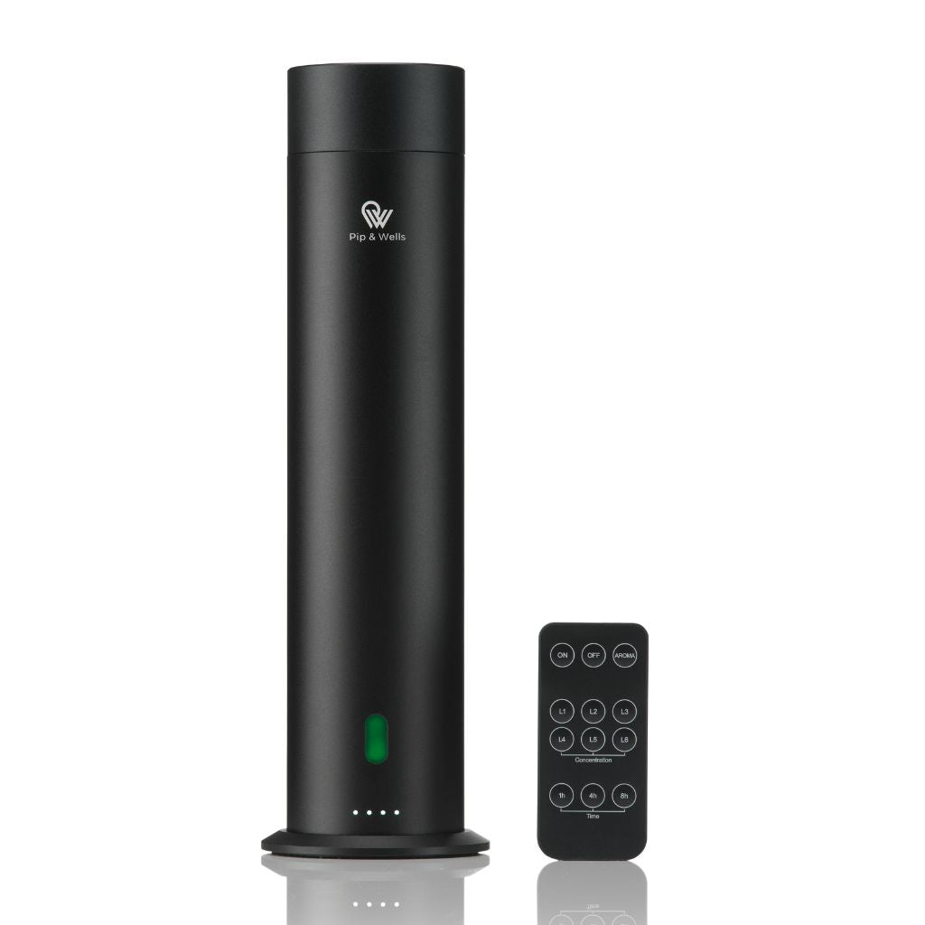 Pure One waterless cold-air diffuser, Matte Black - Pip & Wells